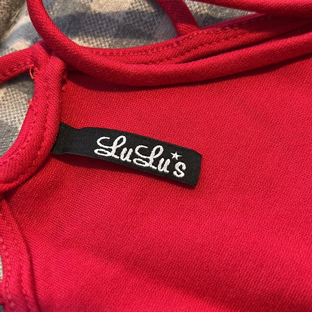 Lulus “Strap Me Silly” Bodycon Dress View 6